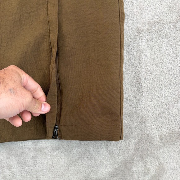 Air Jordan 23 Engineered Utility Cargo Wide Legs Pants in Olive Women Small - Picture 4 of 11